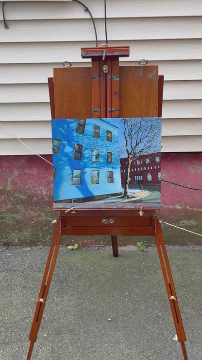 “Blue Shadows Blue Sky” Original Painting