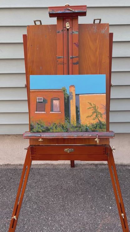 “Malden Bike Path” Original Painting
