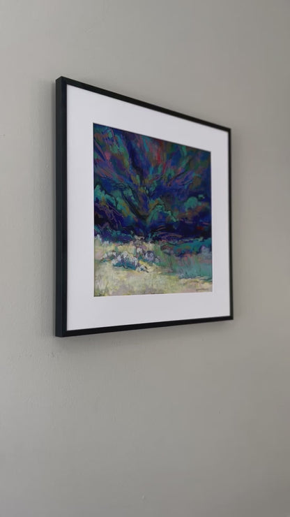 “Thunder is Coming” Paper Print