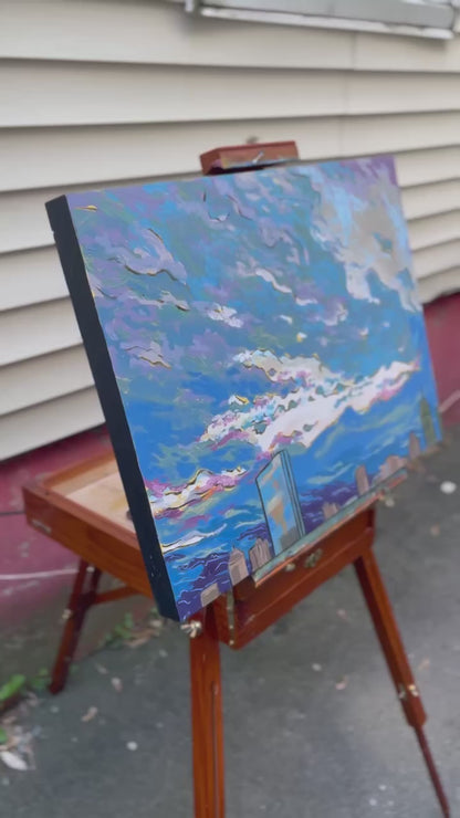 “Are We Underwater?” Original Painting