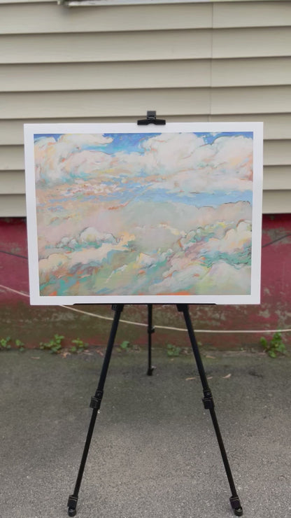 “Floating on the Clouds” Print